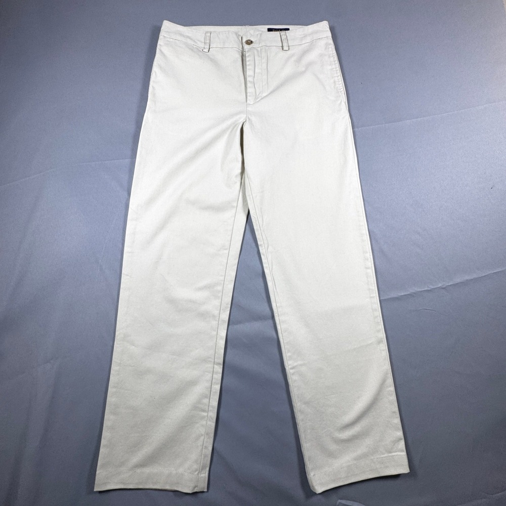 Polo Ralph Lauren Boys 18 Stretch Chino Pants Khaki Flat Front Straight Leg Prep